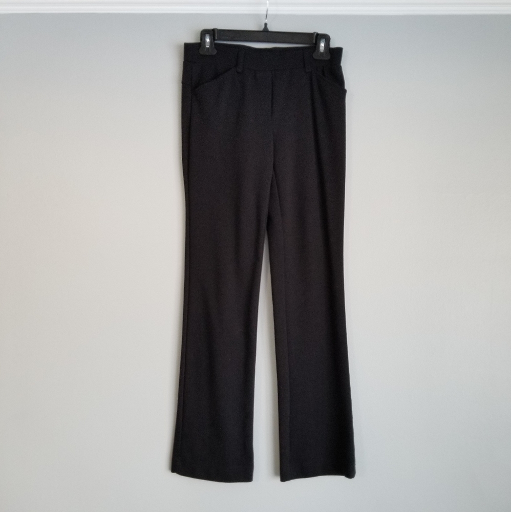 Worthington Black Boot Cut Trouser Style Pants